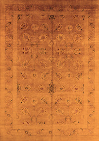 Oriental Orange Industrial Rug, urb603org