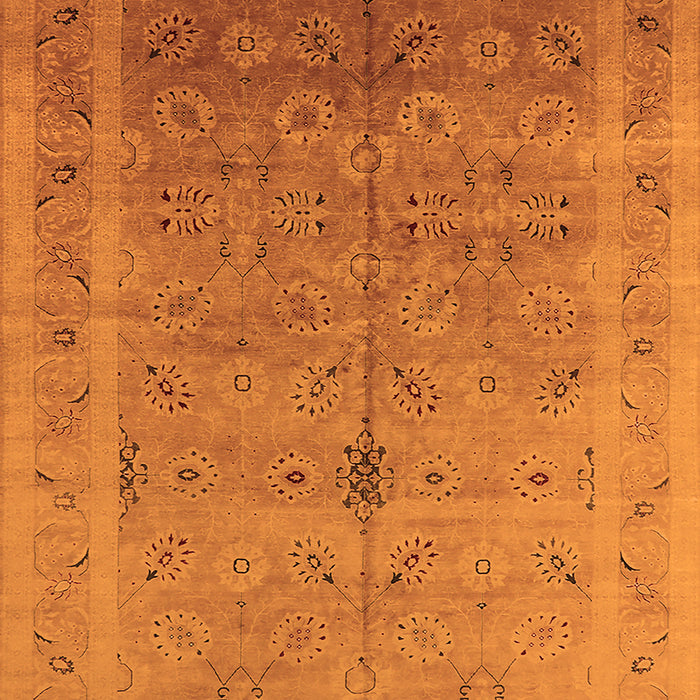 Oriental Orange Industrial Rug, urb603org