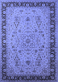 Oriental Blue Traditional Rug, urb604blu