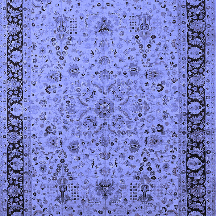 Oriental Blue Traditional Rug, urb604blu