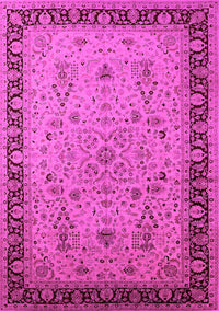 Oriental Pink Traditional Rug, urb604pnk