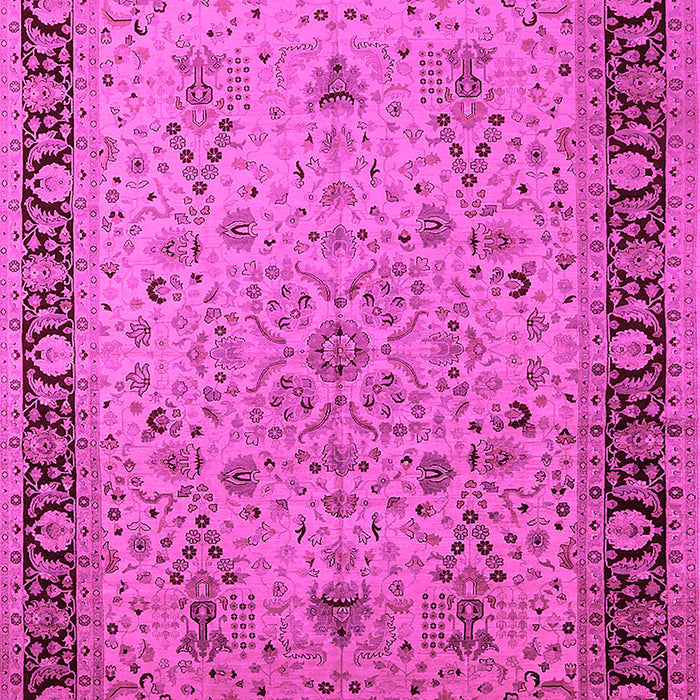 Oriental Pink Traditional Rug, urb604pnk