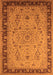 Oriental Orange Traditional Rug, urb604org