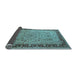 Sideview of Oriental Light Blue Traditional Rug, urb604lblu