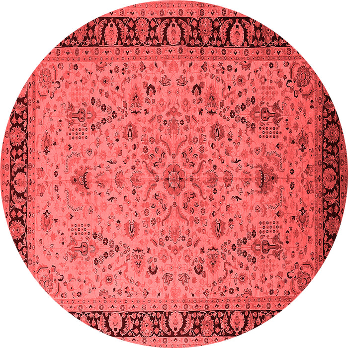 Oriental Red Traditional Rug, urb604red