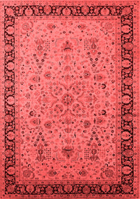 Oriental Red Traditional Rug, urb604red