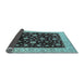 Sideview of Oriental Light Blue Traditional Rug, urb605lblu