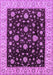 Oriental Purple Traditional Rug, urb605pur