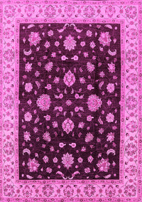 Oriental Pink Traditional Rug, urb605pnk