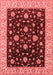 Oriental Red Traditional Area Rugs