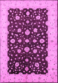 Oriental Pink Traditional Rug, urb606pnk