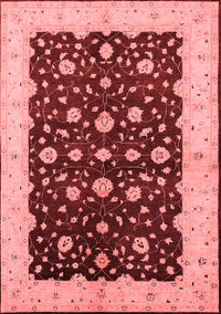 Oriental Red Traditional Rug, urb606red