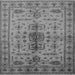 Square Oriental Gray Traditional Rug, urb607gry