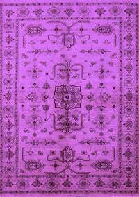 Oriental Purple Traditional Rug, urb607pur