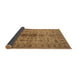 Sideview of Oriental Brown Traditional Rug, urb607brn