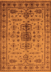 Oriental Orange Traditional Rug, urb607org