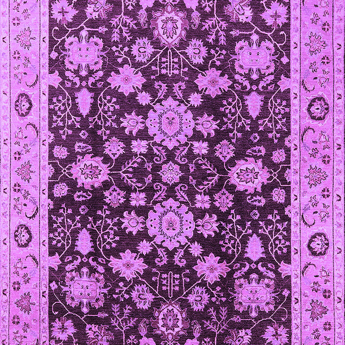 Machine Washable Oriental Purple Traditional Area Rugs, wshurb608pur
