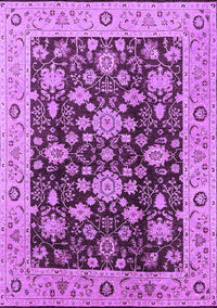 Oriental Purple Traditional Rug, urb608pur