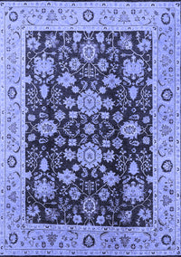 Oriental Blue Traditional Rug, urb608blu