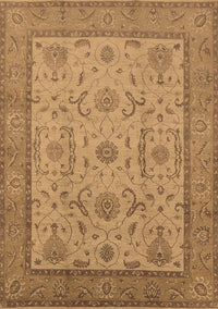 Oriental Brown Traditional Rug, urb609brn