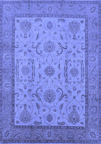 Oriental Blue Traditional Rug, urb609blu