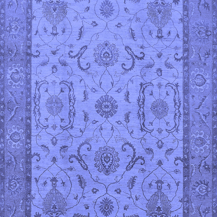 Oriental Blue Traditional Rug, urb609blu