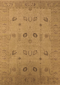 Oriental Brown Traditional Rug, urb610brn