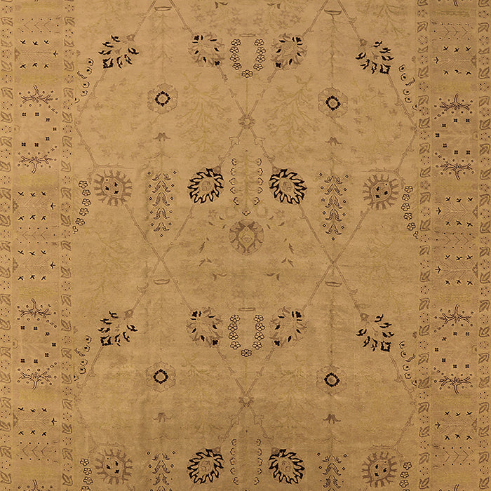 Oriental Brown Traditional Rug, urb610brn