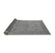 Sideview of Oriental Gray Traditional Rug, urb610gry