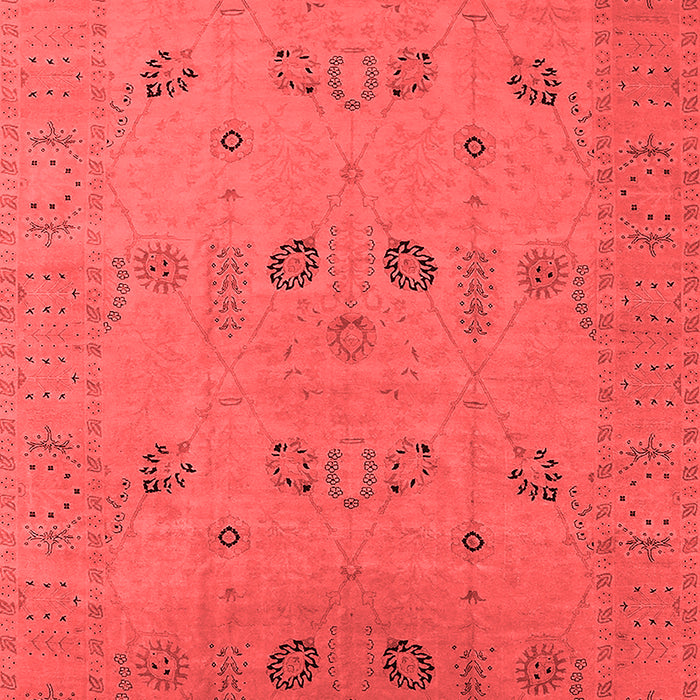 Oriental Red Traditional Area Rugs