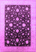 Oriental Purple Traditional Rug, urb611pur
