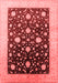 Oriental Red Traditional Area Rugs