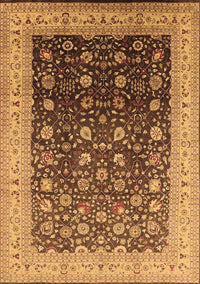 Oriental Brown Traditional Rug, urb612brn