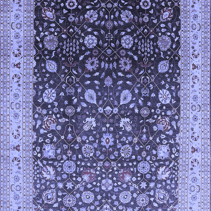 Oriental Blue Traditional Rug, urb612blu