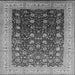 Square Oriental Gray Traditional Rug, urb612gry