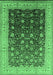 Oriental Emerald Green Traditional Rug, urb612emgrn