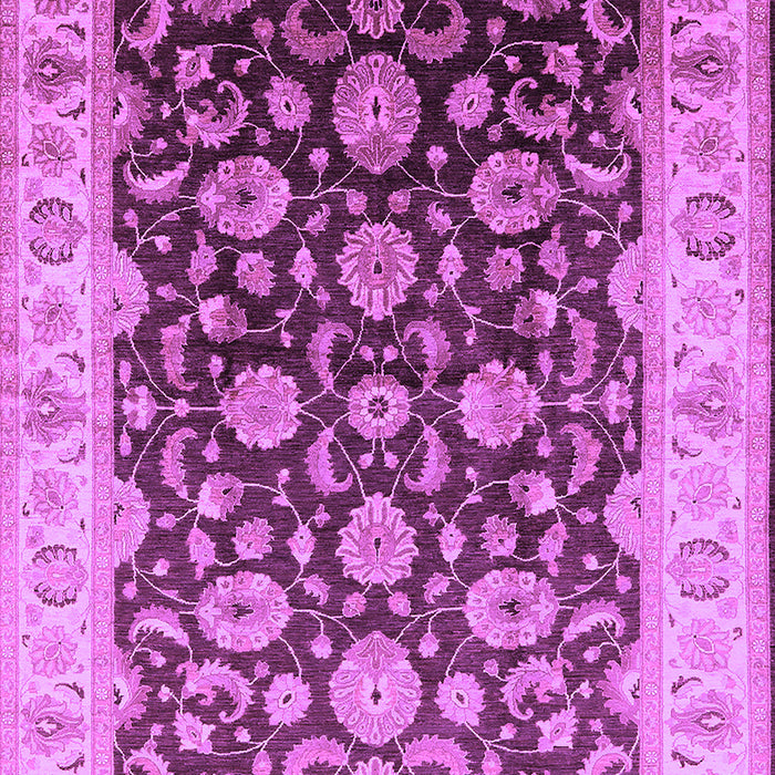 Machine Washable Oriental Purple Traditional Area Rugs, wshurb613pur