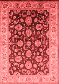 Oriental Red Traditional Rug, urb613red