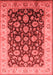 Oriental Red Traditional Area Rugs