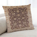 Lifestyle Image of Mid-Century Modern Urban Square Sandy Brown Throw Pillow, 18 inch by 18 inch, pwurb613