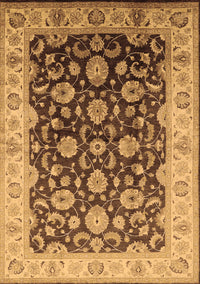 Oriental Brown Traditional Rug, urb613brn