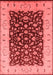 Oriental Red Traditional Area Rugs