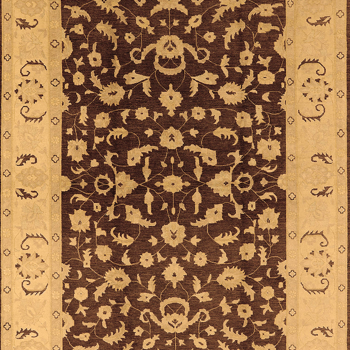 Oriental Brown Traditional Rug, urb614brn