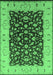 Oriental Emerald Green Traditional Rug, urb614emgrn