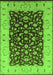 Oriental Green Traditional Rug, urb614grn