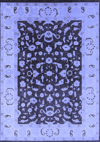 Oriental Blue Traditional Rug, urb614blu