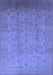 Oriental Blue Traditional Rug, urb615blu