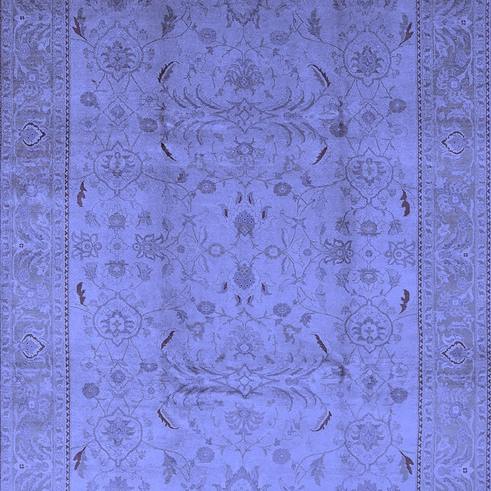 Oriental Blue Traditional Rug, urb615blu