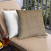 Front View of Mid-Century Modern Urban Square Light Brown Throw Pillow, 18 inch by 18 inch, pwurb615