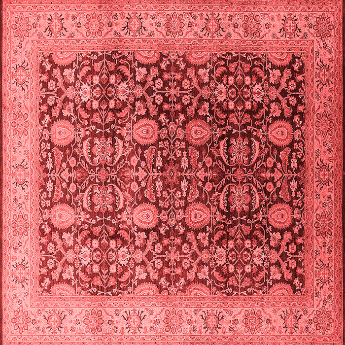 Oriental Red Traditional Rug, urb616red